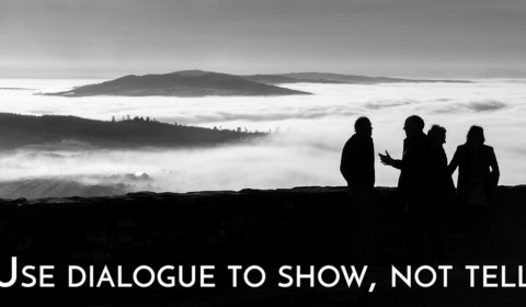 use dialogue to show, not tell
