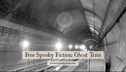 Ghost Train is set on the London Underground. Come and meet the British Museum station ghost in this chilling super short story.