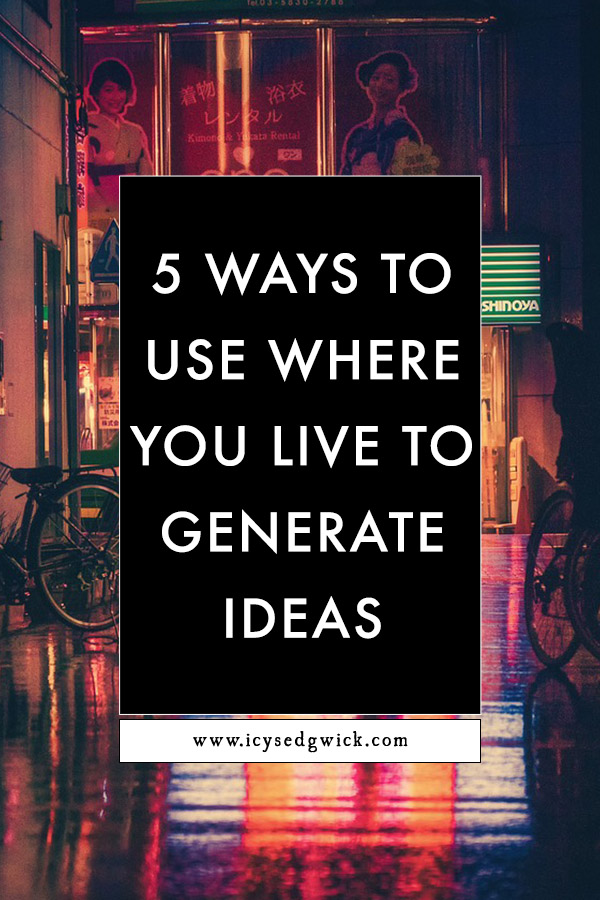 Writers are told to 'write what they know', so where better to generate ideas than from the world around you? But how do you do that? Here are 5 ways!