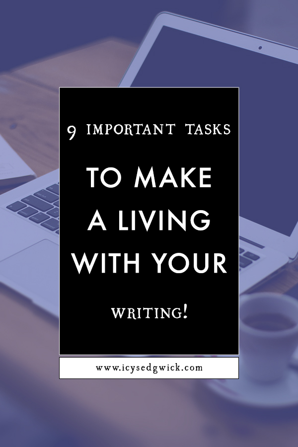 If you want to make a living with your writing then you need a particular mindset. Here are 9 things you need to think about to get you on the right path!
