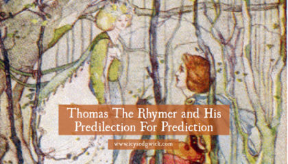 Thomas the Rhymer pops up in British folklore as a 13th-century prophet. Click here to learn how he got the gift of prediction and how he links to fairies.