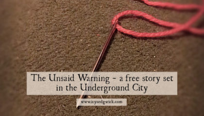 A witch solves a problem of heartbreak, but her unsaid warning will weigh heavy on her client. Click her to read more and visit the Underground City.