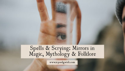 Mirrors are often linked with witches, like Snow White's Evil Queen. But how would you cast spells using mirrors? Let's look at the folklore!