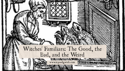 Many think of cats or toads when they think of witches' familiars. But what else acted as familiars? And what did they actually do? Click here to find out.
