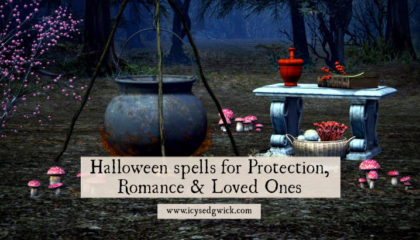October 31 is a time of spookiness and chills. But it's also a powerful time of magic and fortune telling. Click here for some simple Halloween spells!