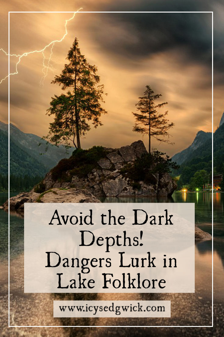 Ponds and lakes hold many secrets beneath their dark, quiet surface. Click here to learn more about lake folklore and find out what danger you're avoiding!