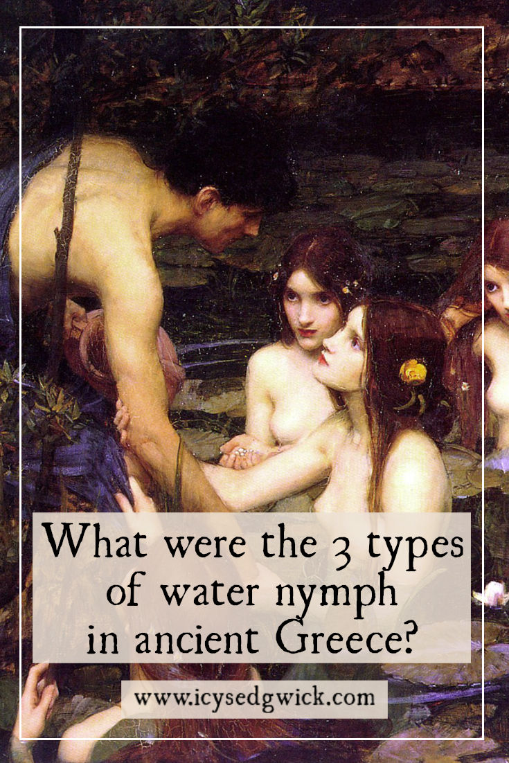 The naiads, nereids and oceanids were all water nymphs in ancient Greek mythology. But who were they and what made them different? Find out here.