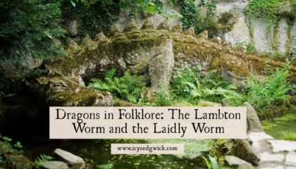 There are tales of dragons in folklore all over the world. But how do the worm tales of northern England differ from traditional dragon legends?