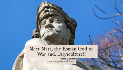 Mars is the Roman god of war. But it turns out there's more to him than swinging a sword around! Click here to learn more.