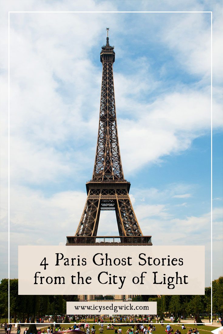 Enjoy these 4 Paris ghost stories, featuring the Phantom of the Opera, an omen of death, a Resistance conspirator & a lonely musician.